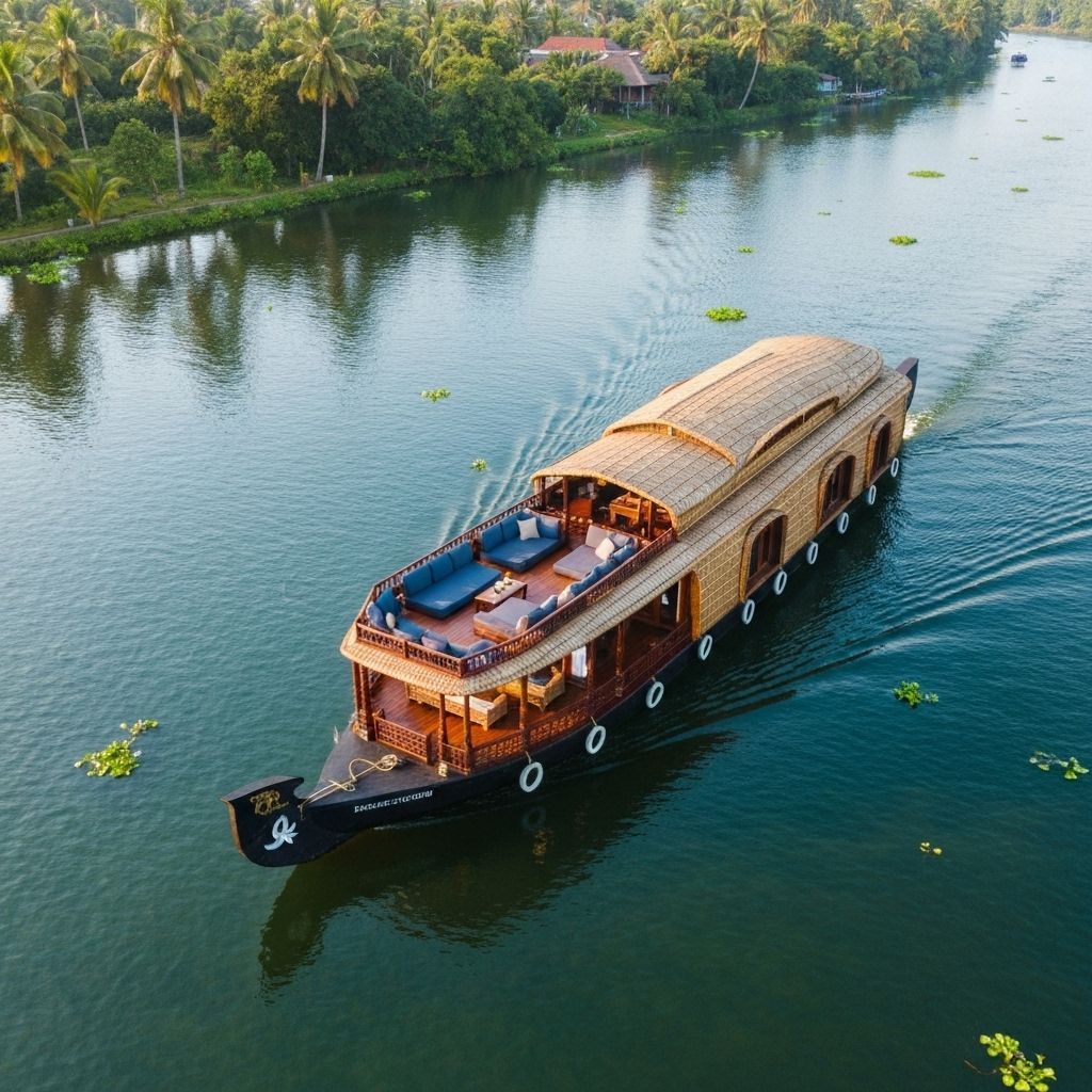 Backwater Cruising in Kerala